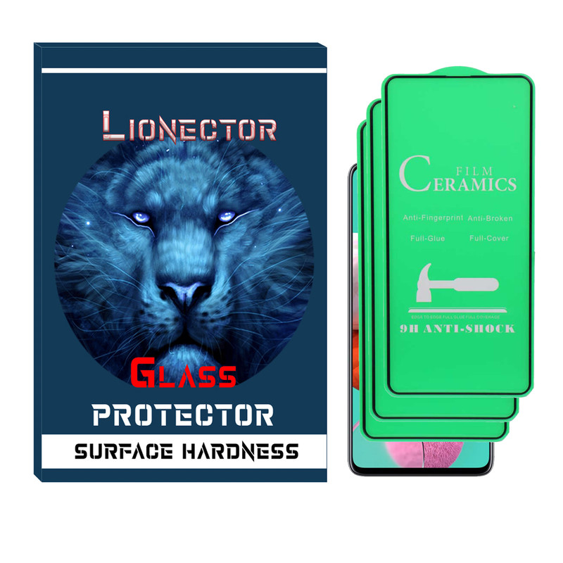 محافظ صفحه نمایش سرامیکی لایونکتور مدل LICR-03 مناسب برای گوشی موبایل شیائومی K20 PRO بسته سه عددی