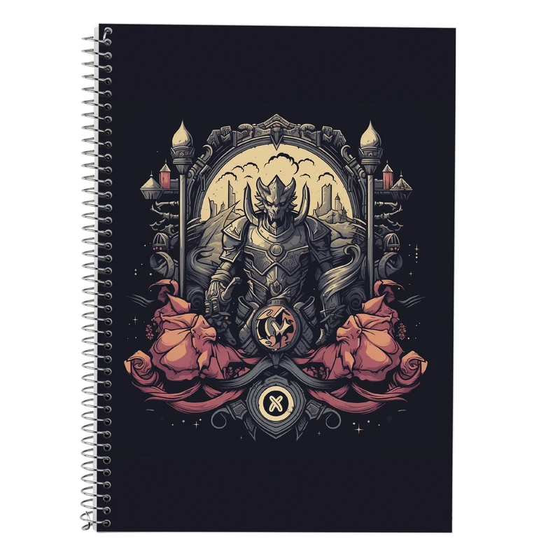 دفتر لغت 50 برگ مدوپد طرح ارباب حلقه ها The Lord of the Rings کد DF3012