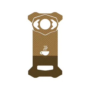 MAHOOT Minimal Cup of Coffee Icon Cover Sticker for Doogee S98 Pro