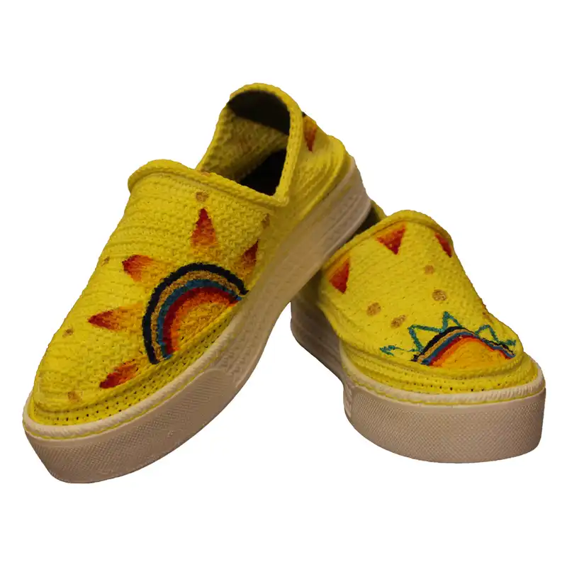 گیوه زنانه خواهران راد مدل خورشید