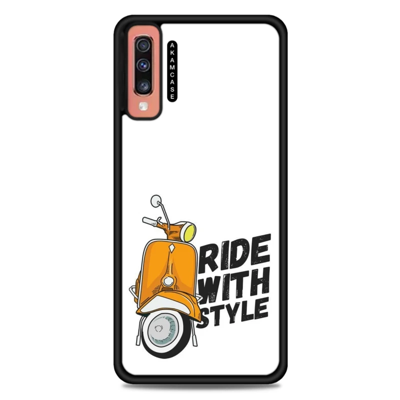 کاور آکام مدل AMC-WSGA70-MOTORCYCLE-5 مناسب برای گوشی موبایل سامسونگ Galaxy A70