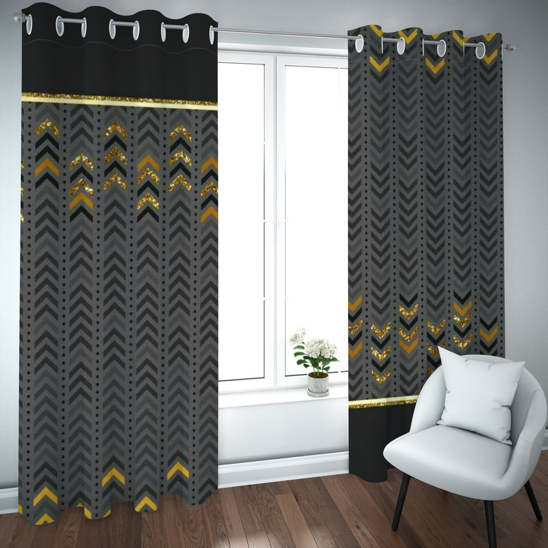 پرده مدل چاپی هازان سایز 300×150 سانتی متر 