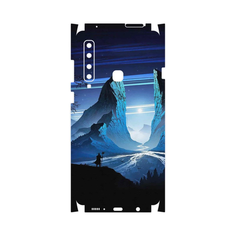 برچسب پوششی ماهوت مدل Blue Mountains Digital Art-FullSkin مناسب برای گوشی موبایل سامسونگ Galaxy A9 2018