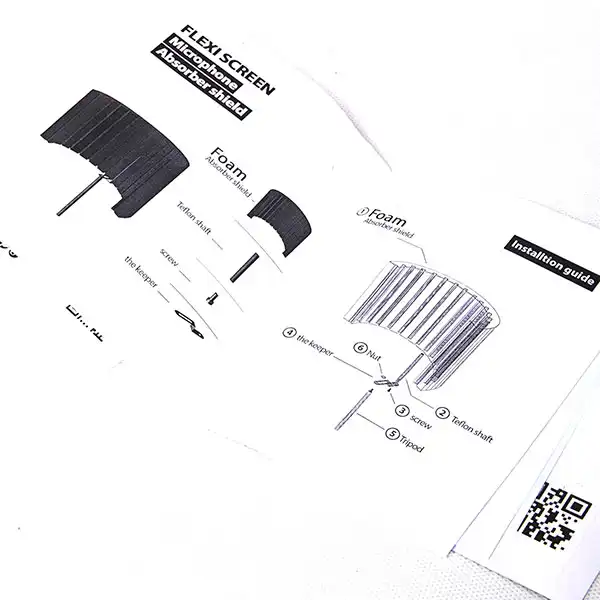 ایزولاتور میکروفون مدل وین لایت