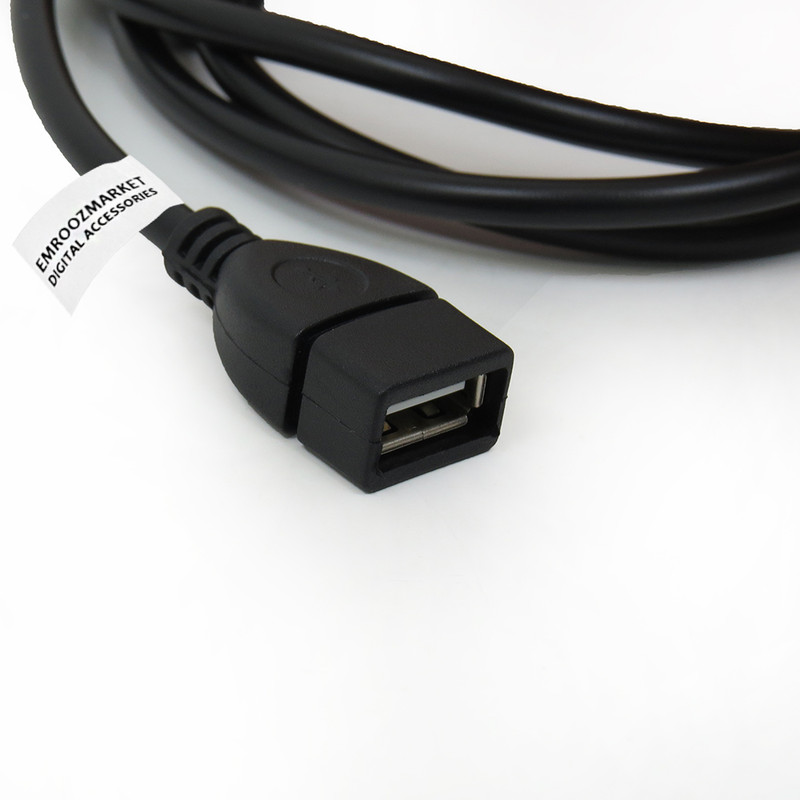 کابل افزایش طول USB 2.0 امروزمارکت مدل EM25D15 طول 3 متر