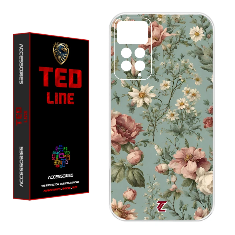 کاور تدلاین طرح گل کد 1152 مناسب برای گوشی موبایل شیائومی Redmi Note 11 Pro 4G / Note 12 Pro 4G
