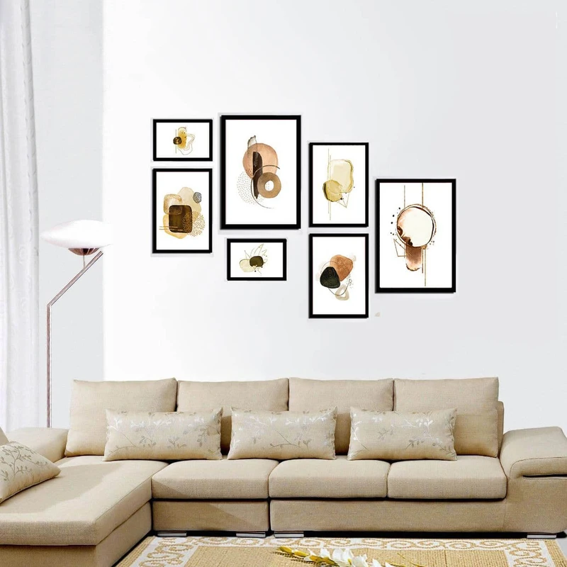 تابلو بکلیت طرح دکوراتیو مینیمال آرت مدل B-317