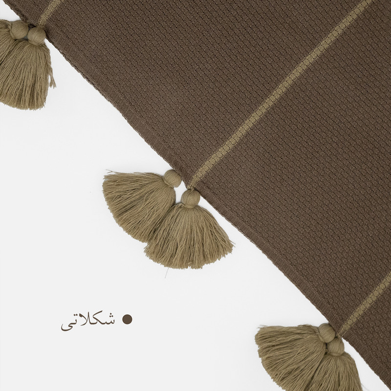 شال مبل و تخت مدل زبرا سایز 140x180 سانتیمتر
