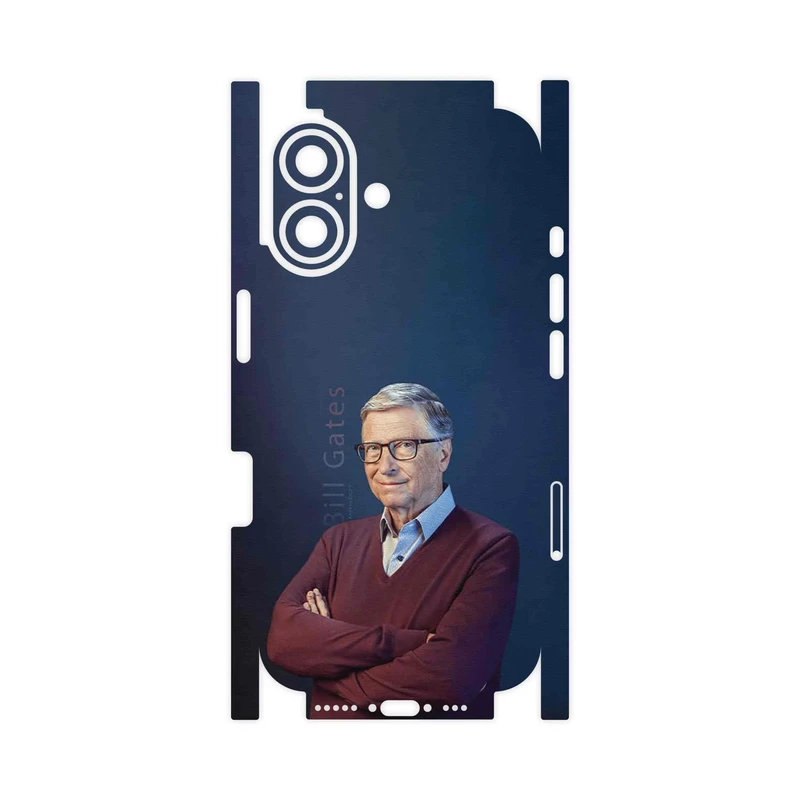 برچسب پوششی ماهوت مدل Bill_Gates-FullSkin مناسب برای گوشی موبایل اپل iPhone 16