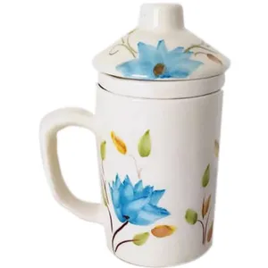 لیوان دمنوش ساز مدل گل کد2