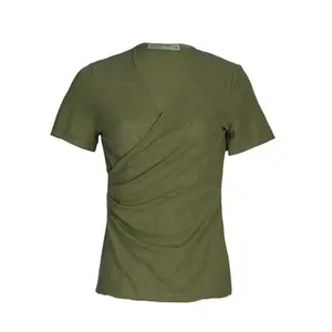 بلوز آستین کوتاه زنانه مدل MDJ-AQ1555