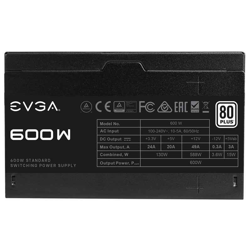منبع تغذیه کامپیوتر ایی وی جی ای مدل WHITE 600 W1