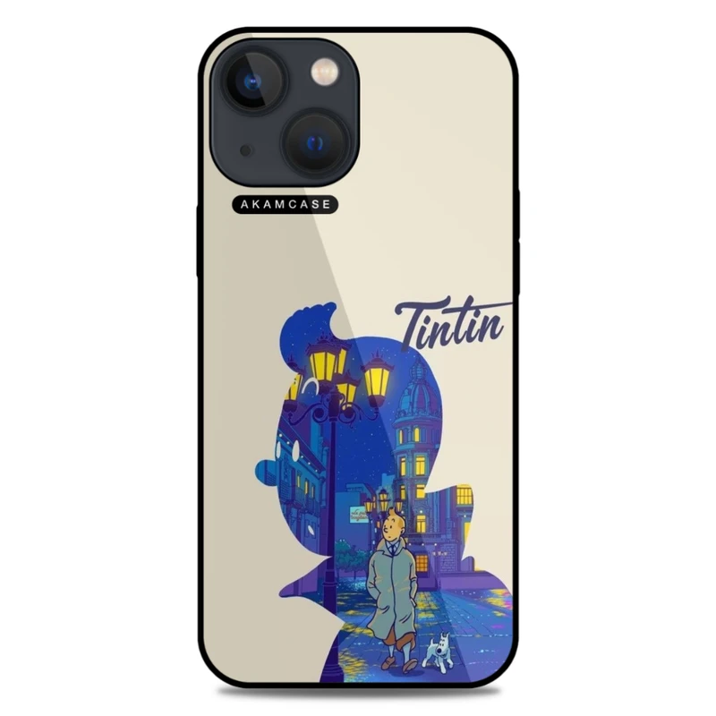 کاور آکام مدل AMC-WA13M-TINTIN-25 مناسب برای گوشی موبایل اپل iPhone 13 Mini
