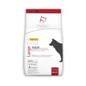 غذا خشک سگ بالغ سلبن مدل لارج ادالت با طعم گوشت و مرغ وزن 10 کیلوگرم