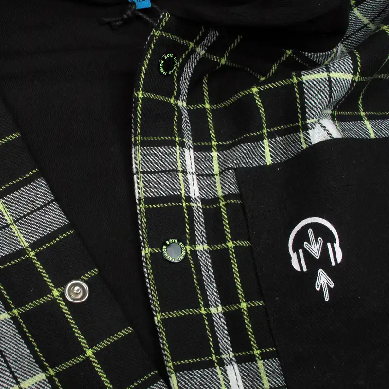 پیراهن پسرانه مدل چهارخانه کد PK-FUT-01