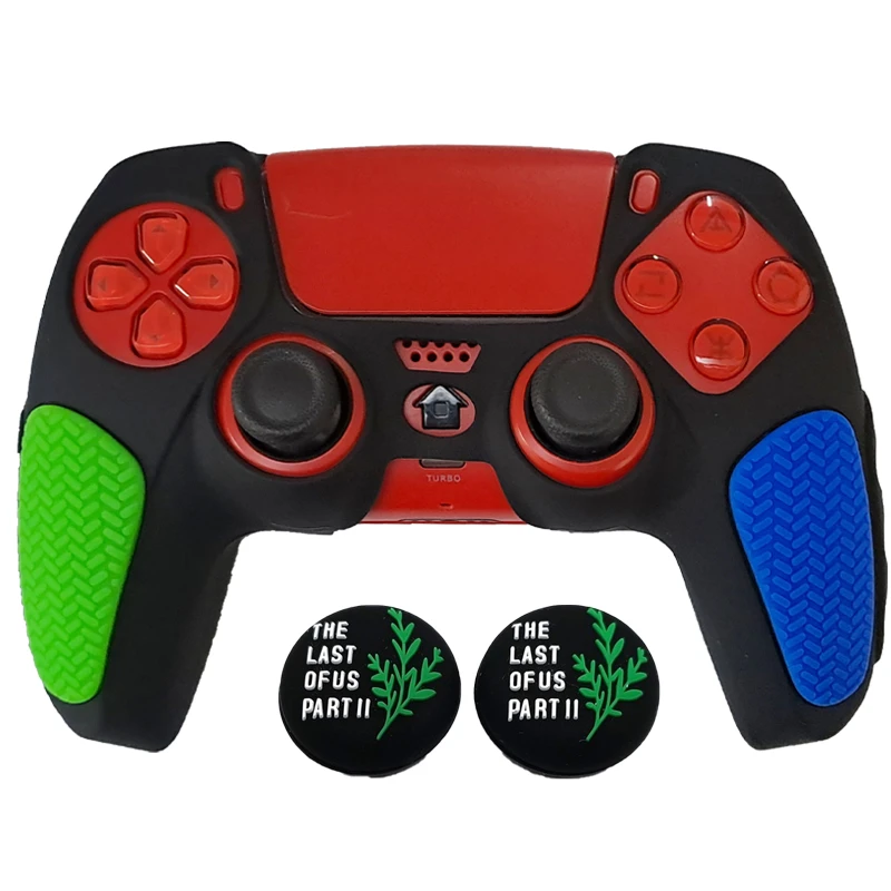  محافظ دسته بازی پلی استیشن 5 مدل Anti Slip BBG PS5607 به همراه روکش آنالوگ