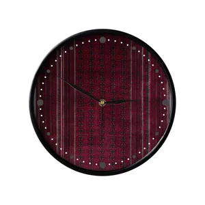 ساعت دیواری مدوپد طرح کناره بلوچ قابی مدل C-balouch05