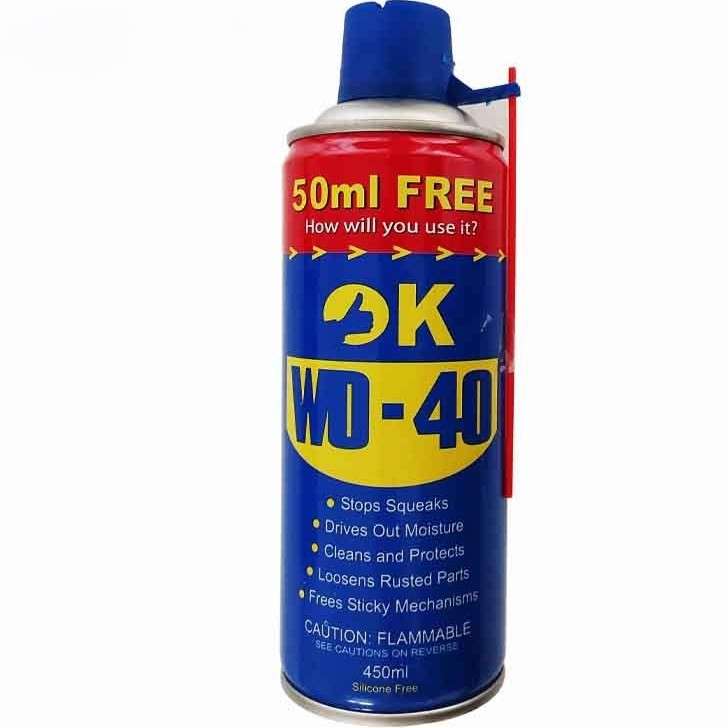 اسپری روان کننده اکی مدل WD-40 حجم 450 میلی لیتر