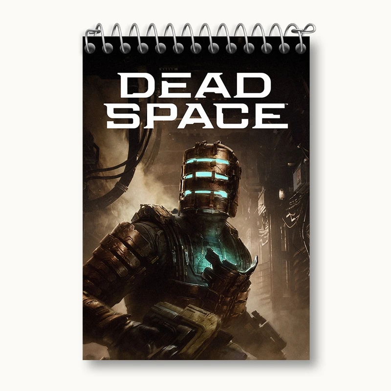 دفتر یادداشت 50 برگ خندالو مدل بازی دد اسپیس (Dead Space) کد 34995