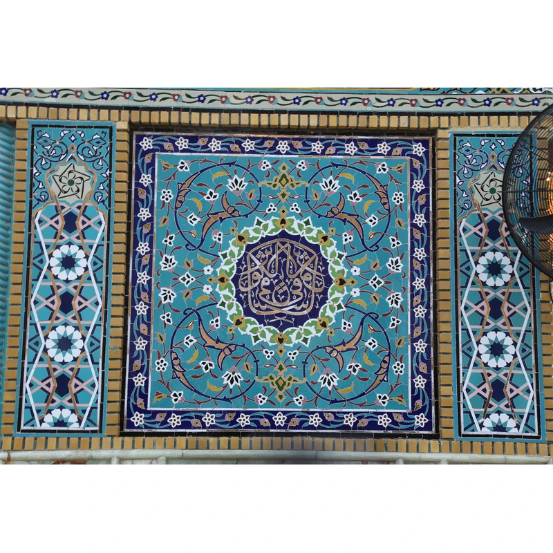 تابلو شاسی طرح کاشی کاری اسلامی مدل T4093