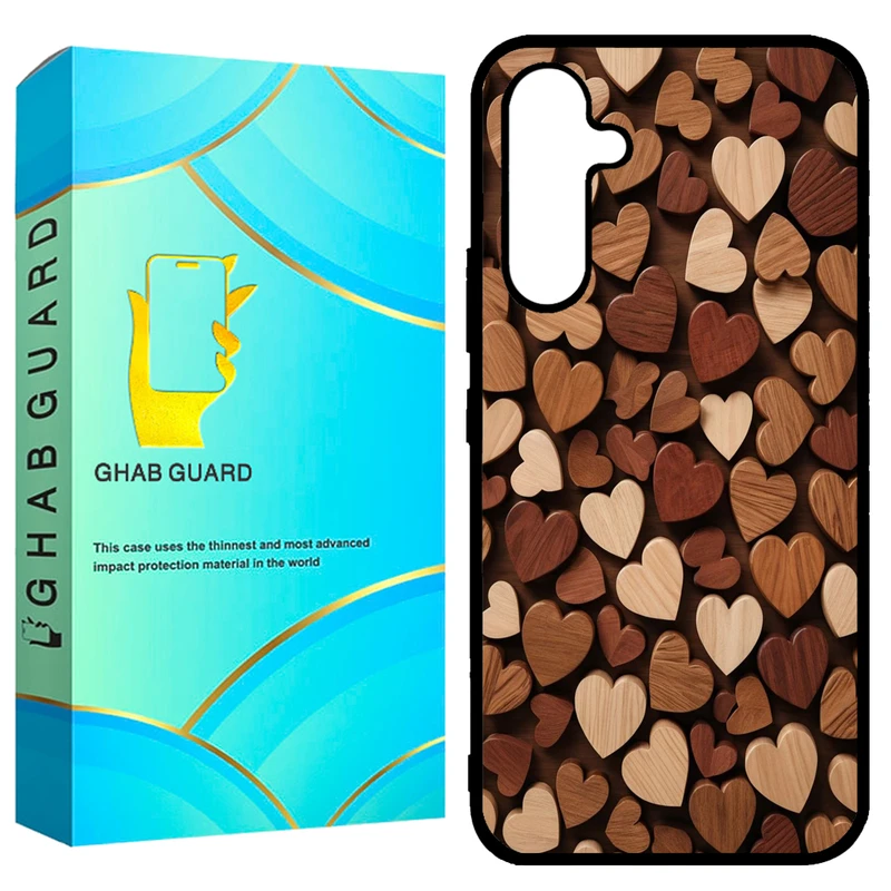 کاور قاب گارد طرح قلب مدل GCHPA54 مناسب برای گوشی موبایل سامسونگ  Galaxy A54 5G