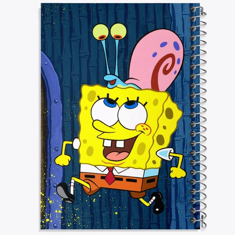 دفتر نت موسیقی 50 برگ خندالو مدل باب اسفنجی کد 4743