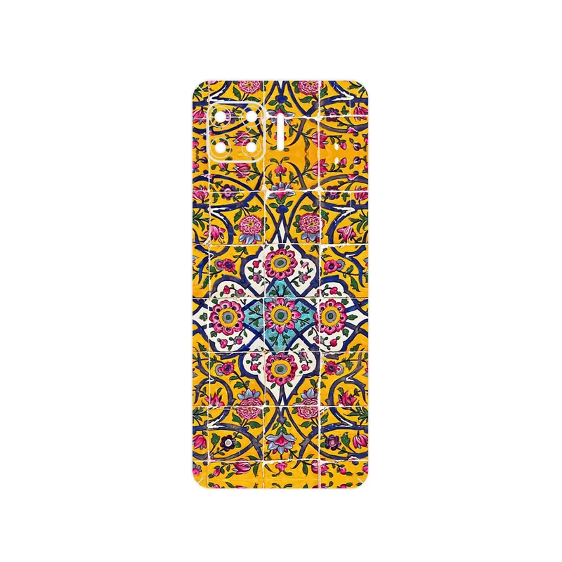 برچسب پوششی ماهوت مدل Iran Tile 10 مناسب برای گوشی موبایل موتورولا Moto G 5G Plus