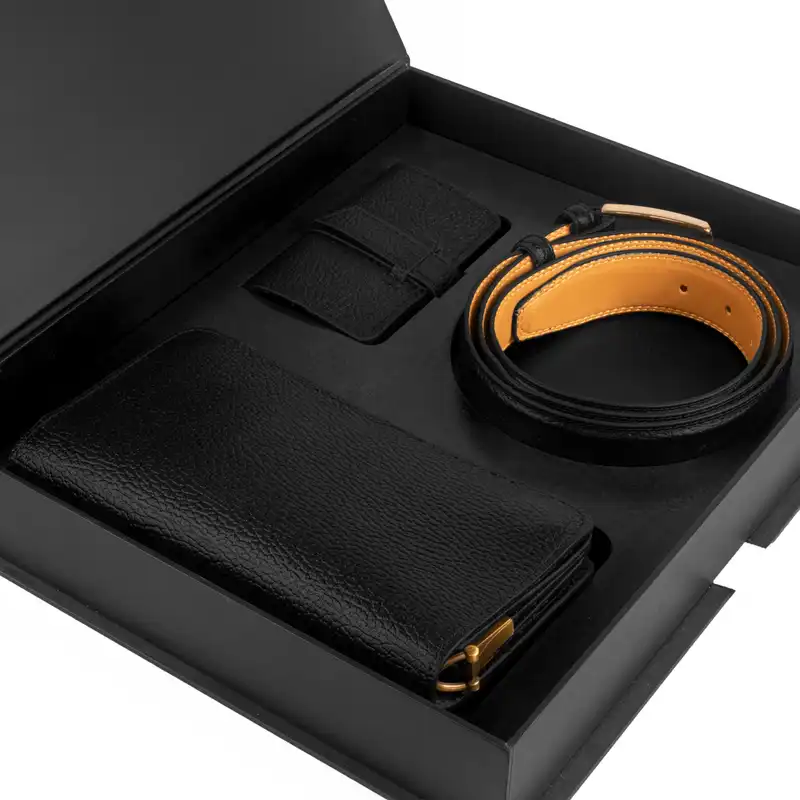 ست هدیه مردانه چرم عطارد مدل چرم طبیعی کد A41