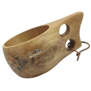 لیوان چوبی مدرن مدل کوکسا