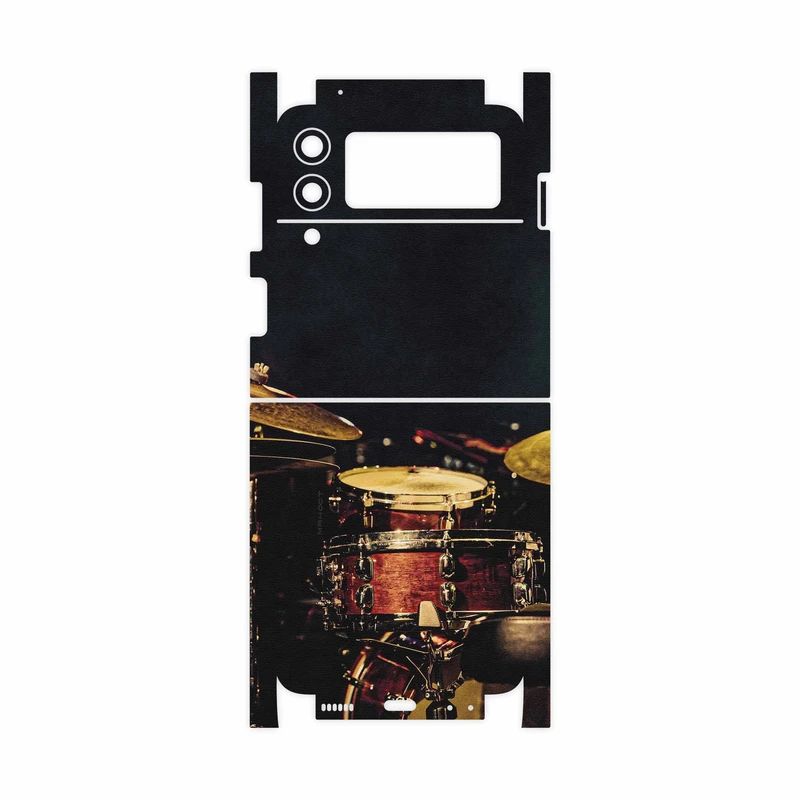 برچسب پوششی ماهوت مدل Drum-Kit-FullSkin مناسب برای گوشی موبایل سامسونگ Galaxy Z Flip3 5G