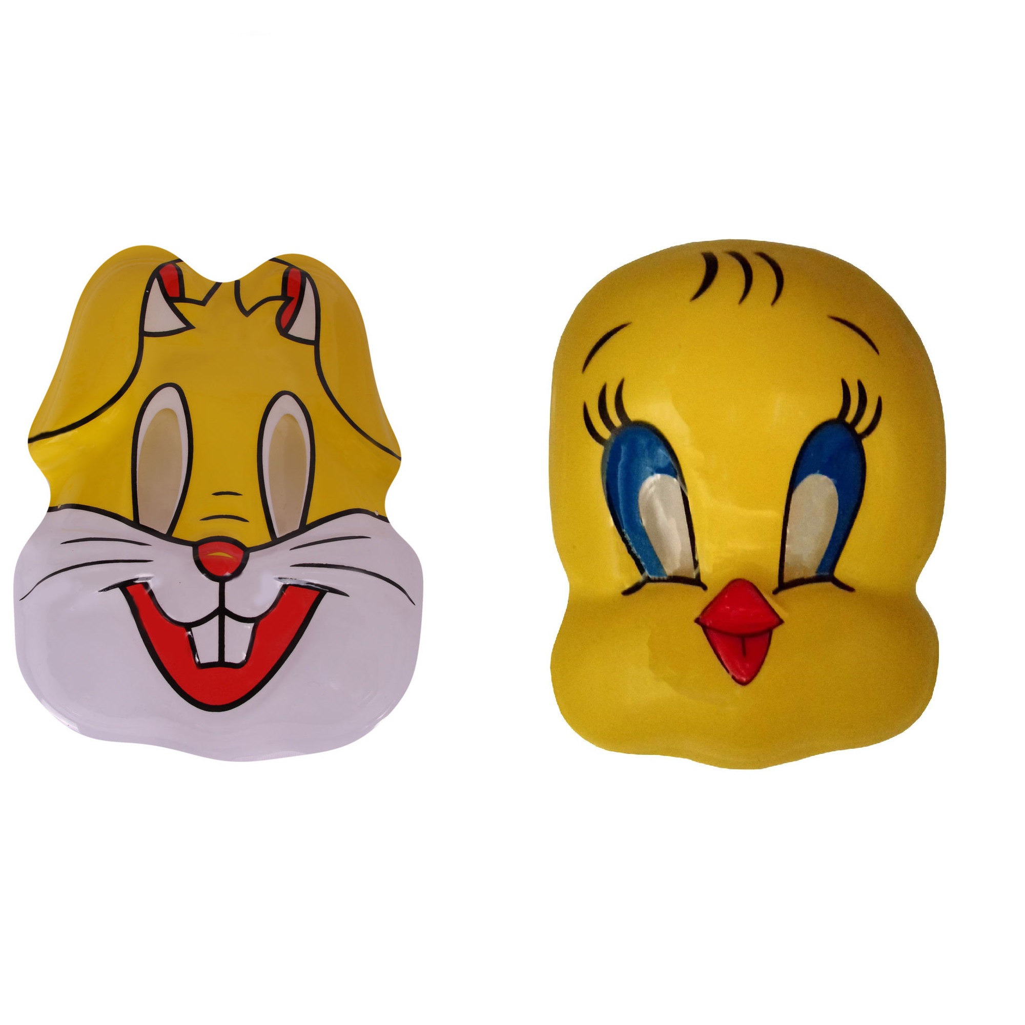 ماسک کودک مدل توییتی و خرگوش مجموعه 2 عددی 