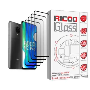 Ricoo Glass MIX004 Screen Protector For Xiaomi Poco M2 Pro Pack Of 4
