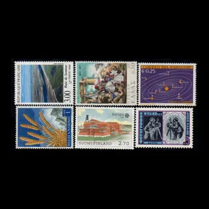 تمبر یادگاری مدل خارجی مجموعه 6 غ