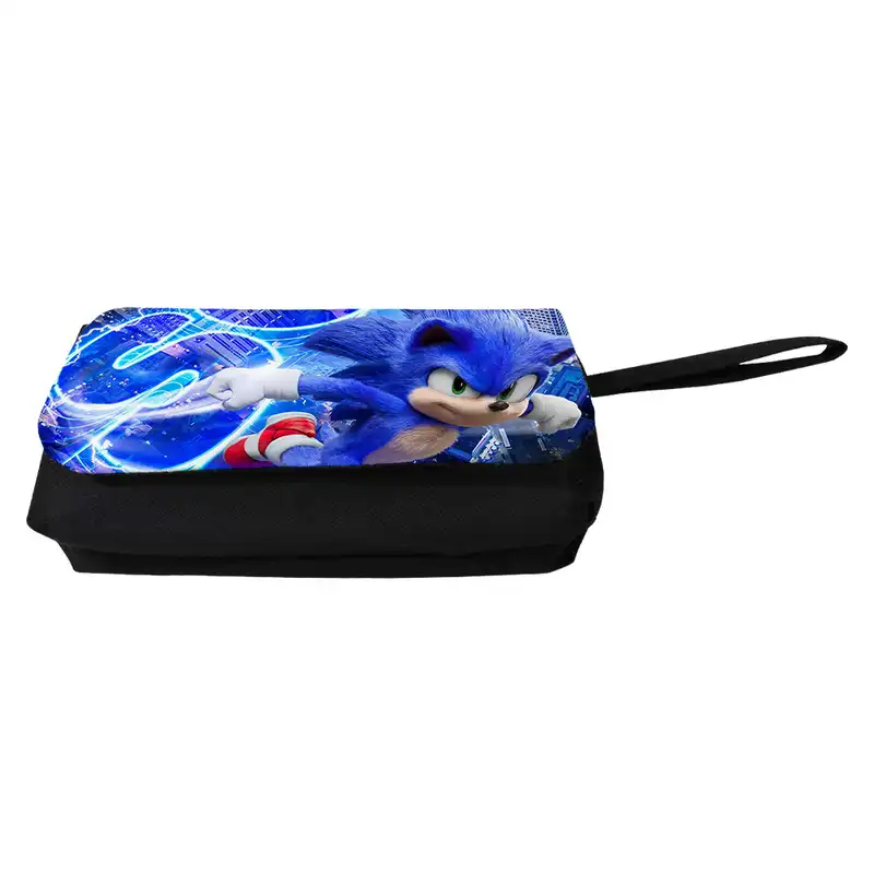 جامدادی مدل دوزیپ طرح سونیک خارپشت کد NI870