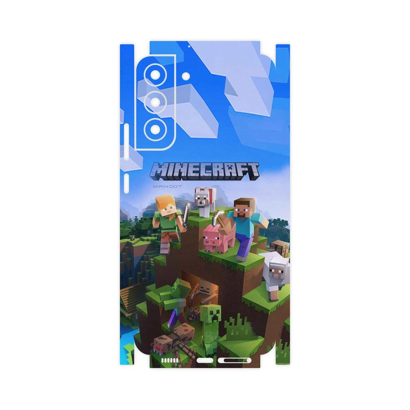 برچسب پوششی ماهوت مدل Minecraft-Game-FullSkin مناسب برای گوشی موبایل سامسونگ Galaxy S22 Plus 5G