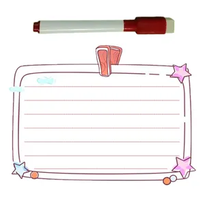 تخته وایت برد کد 49 سایز 21x16 سانتی متر به همراه ماژیک