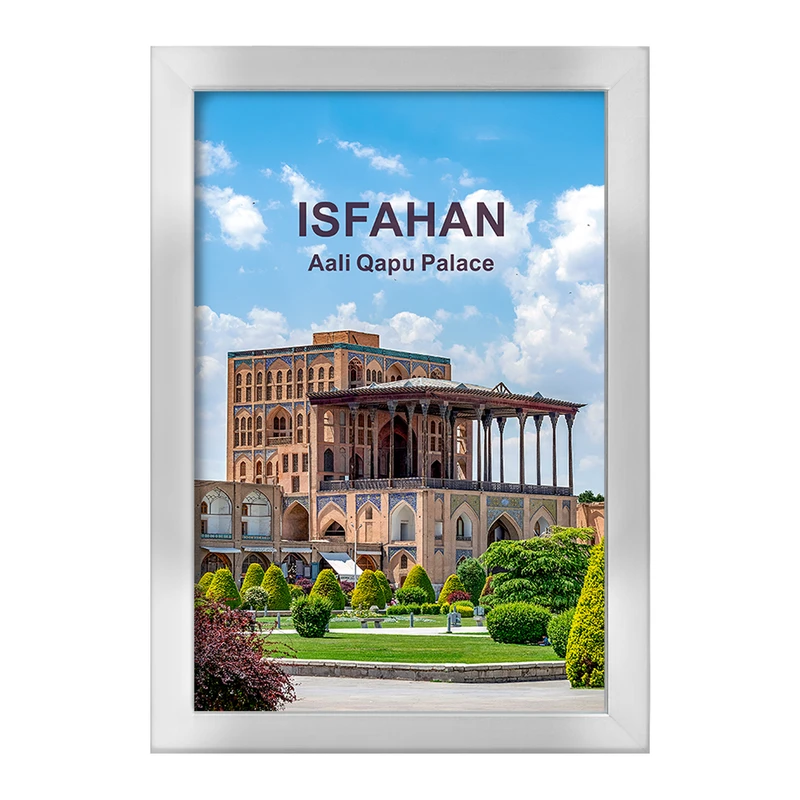 تابلو خندالو طرح عمارت عالی قاپو اصفهان کد 37251