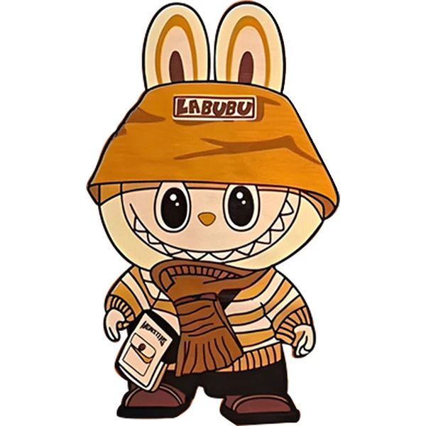 استیکر پارچه و لباس پاد آفرین طرح لبوبو کد 27