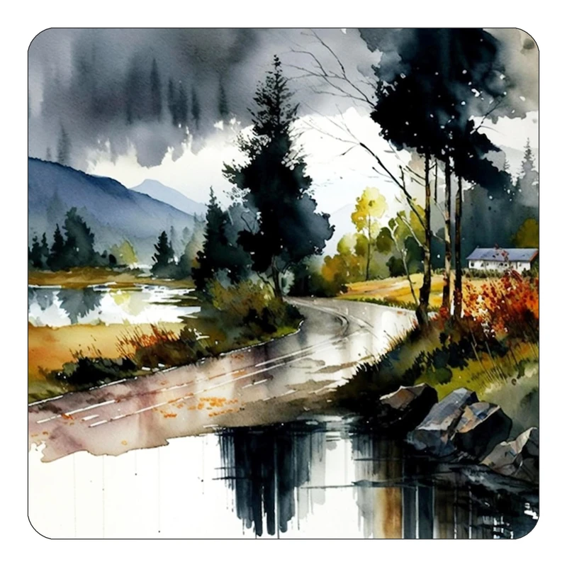 مگنت کاکتی طرح نقاشی رنگ روغن مدل mp72239