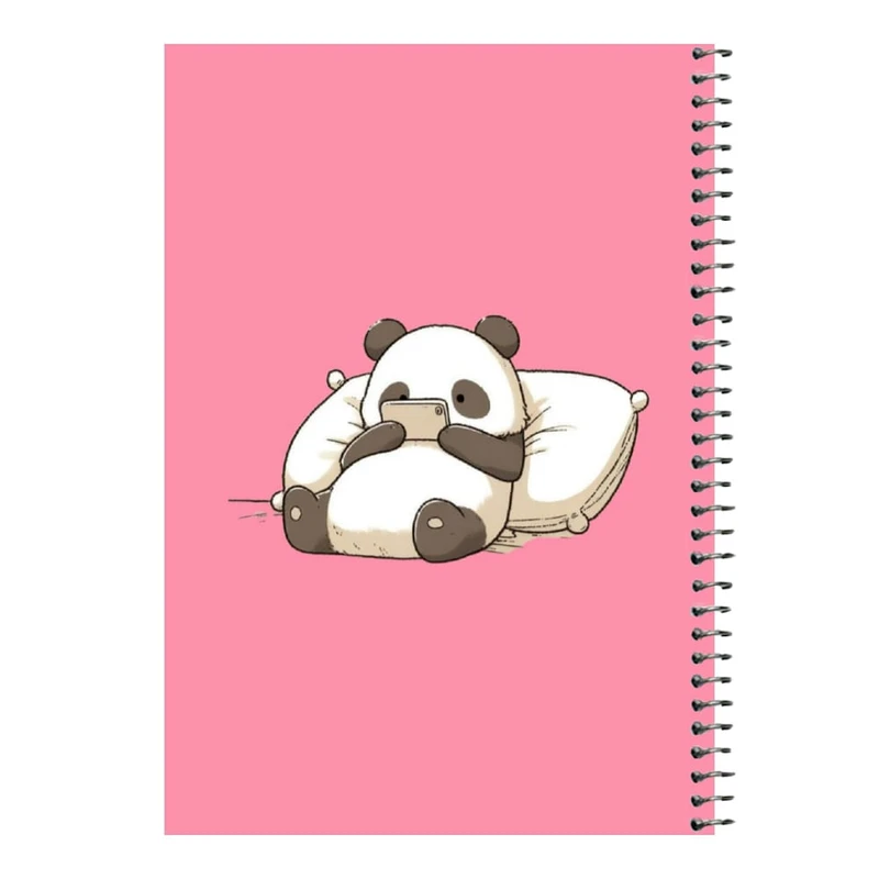 دفتر مشق 80 برگ اس جی مدل پاندا کد۳   