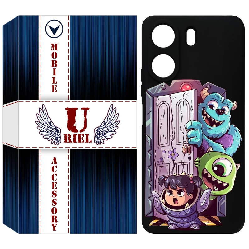 کاور یوریل قاب مدل KSH کد 67 طرح سالیوان مناسب برای گوشی موبایل شیائومی Redmi 13C 4G / Poco C65