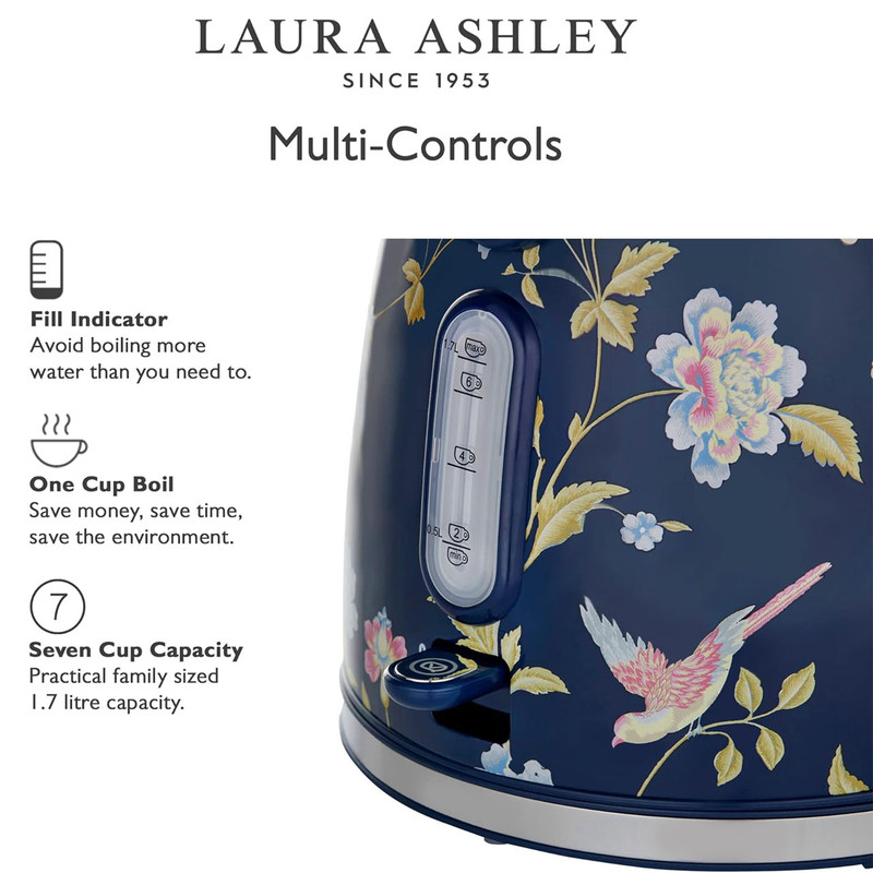 کتری برقی لورا اشلی مدل VQSBEK858BS کتری برقی لورا اشلی مدل VQSBEK858BS