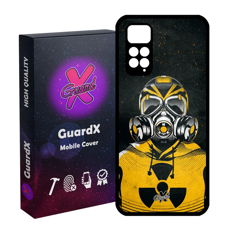 کاور گارد ایکس طرح Mask مدل Glass10164 مناسب برای گوشی موبایل شیائومی Redmi Note 11S/ Note 11 4G