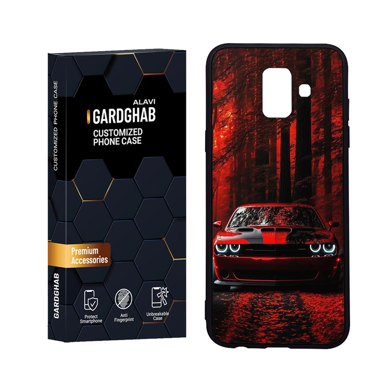 کاور گارد قاب علوی مدل Glass مناسب برای گوشی موبایل سامسونگ Galaxy A6