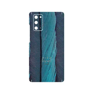 MAHOOT Turquoise feathers Cover Sticker for Samsung Galaxy Note 20