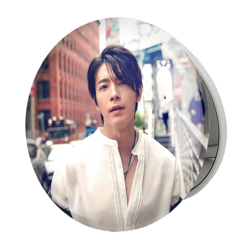 آینه جیبی خندالو طرح دونگهه گروه سوپر جونیور Super Junior مدل تاشو کد 12187 