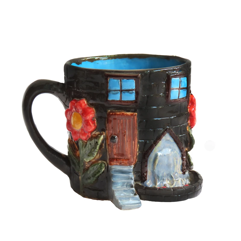 ماگ سرامیکی طرح خانه ایرانی کد 1206