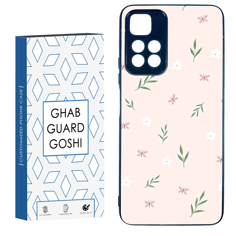 کاور قاب گارد گوشی طرح گل صورتی کد TPU-056 مناسب برای گوشی موبایل شیائومی Redmi Note 11 Pro Plus 5G