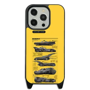 AKAM AMC-WLA15PRO-BATMAN5 Cover For Apple iPhone 15 Pro