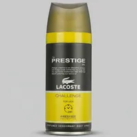 اسپری خوشبو کننده بدن مردانه پرستیژ مدل Lacoste Challenge حجم 150 میلی لیتر